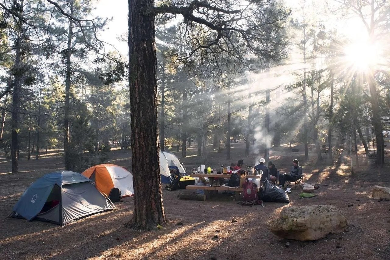 Backpackers campground in Yosemite