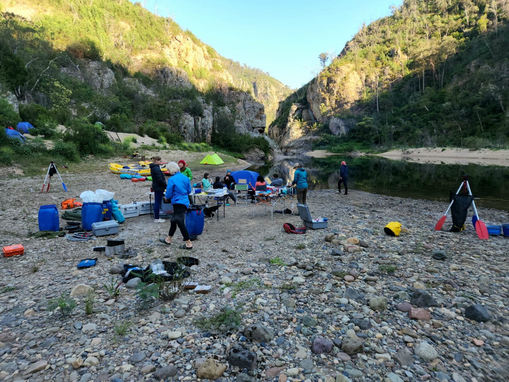 Camping spot on the Snowy River