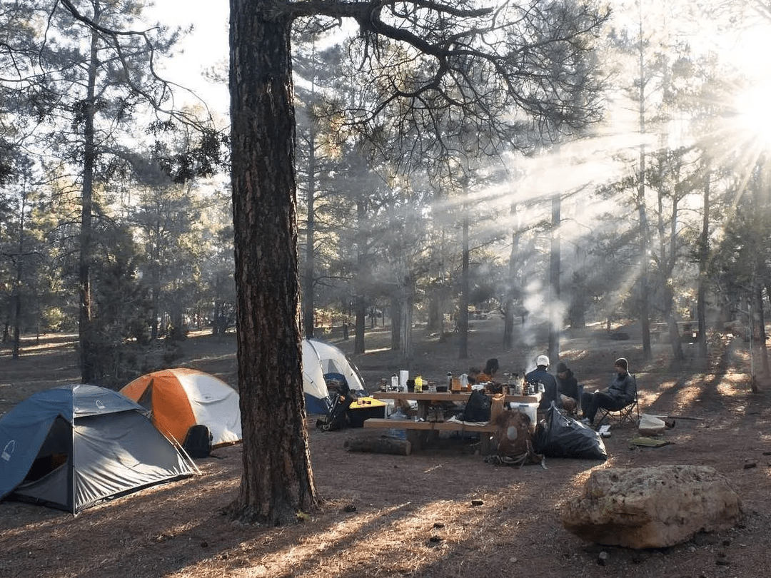 Campsite in Yosemite