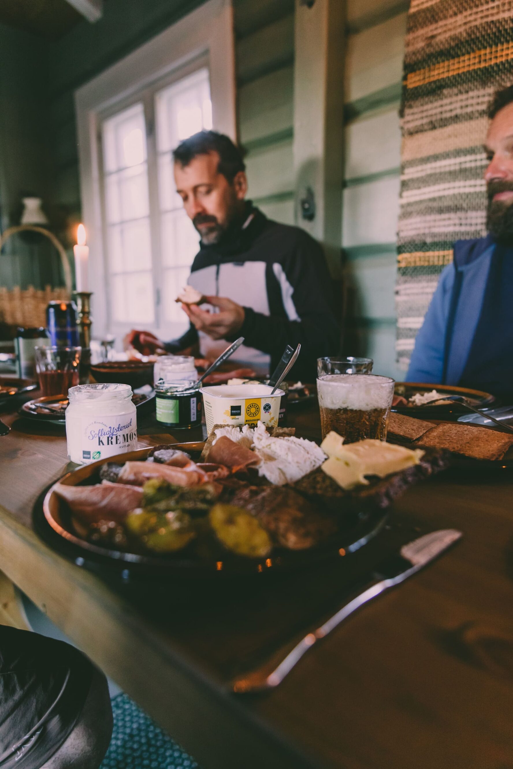Food on MTB trip in Rondane