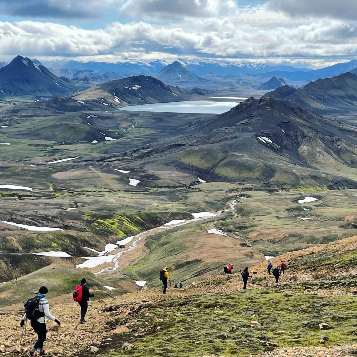 Guided all-women Laugavegur adventure