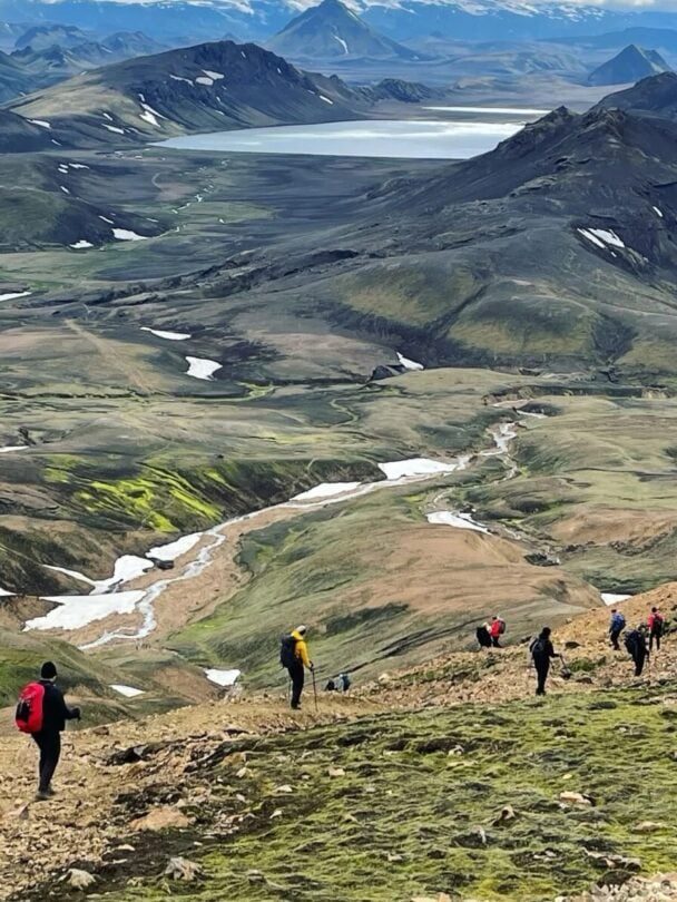 guided women laugavegur adventure