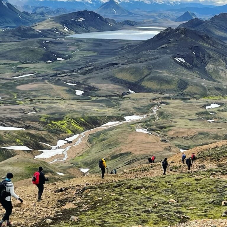 guided women laugavegur adventure