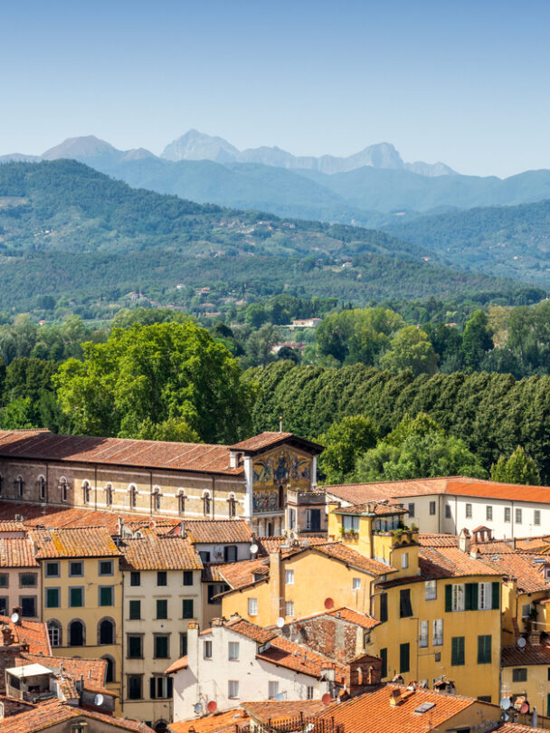 Hiking adventure in the mountains of Tuscany.