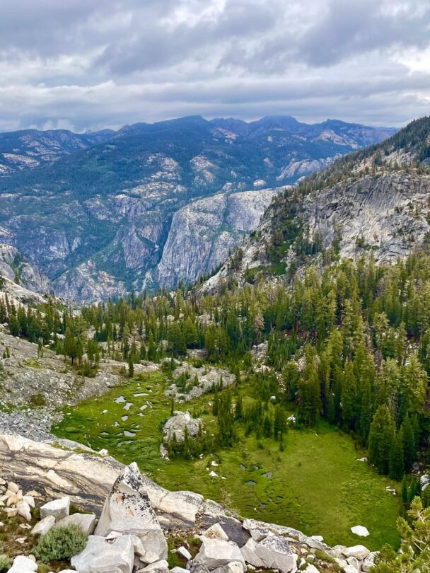 Yosemite guided backpacking trip