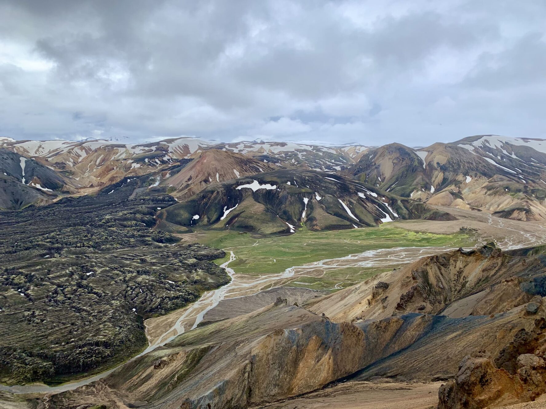 Panorama Laugavegur Iceland