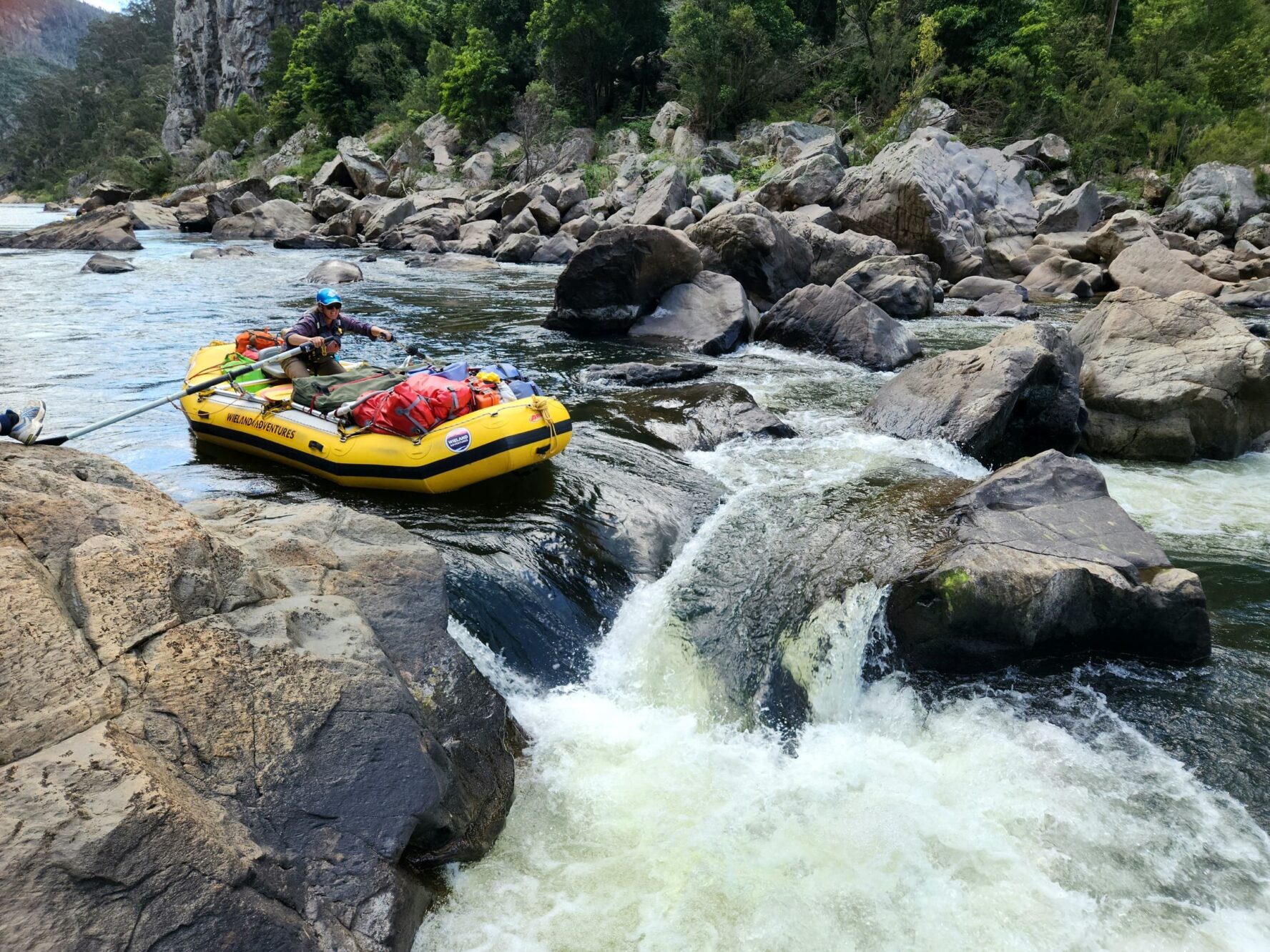 Rapids on the Snowy River