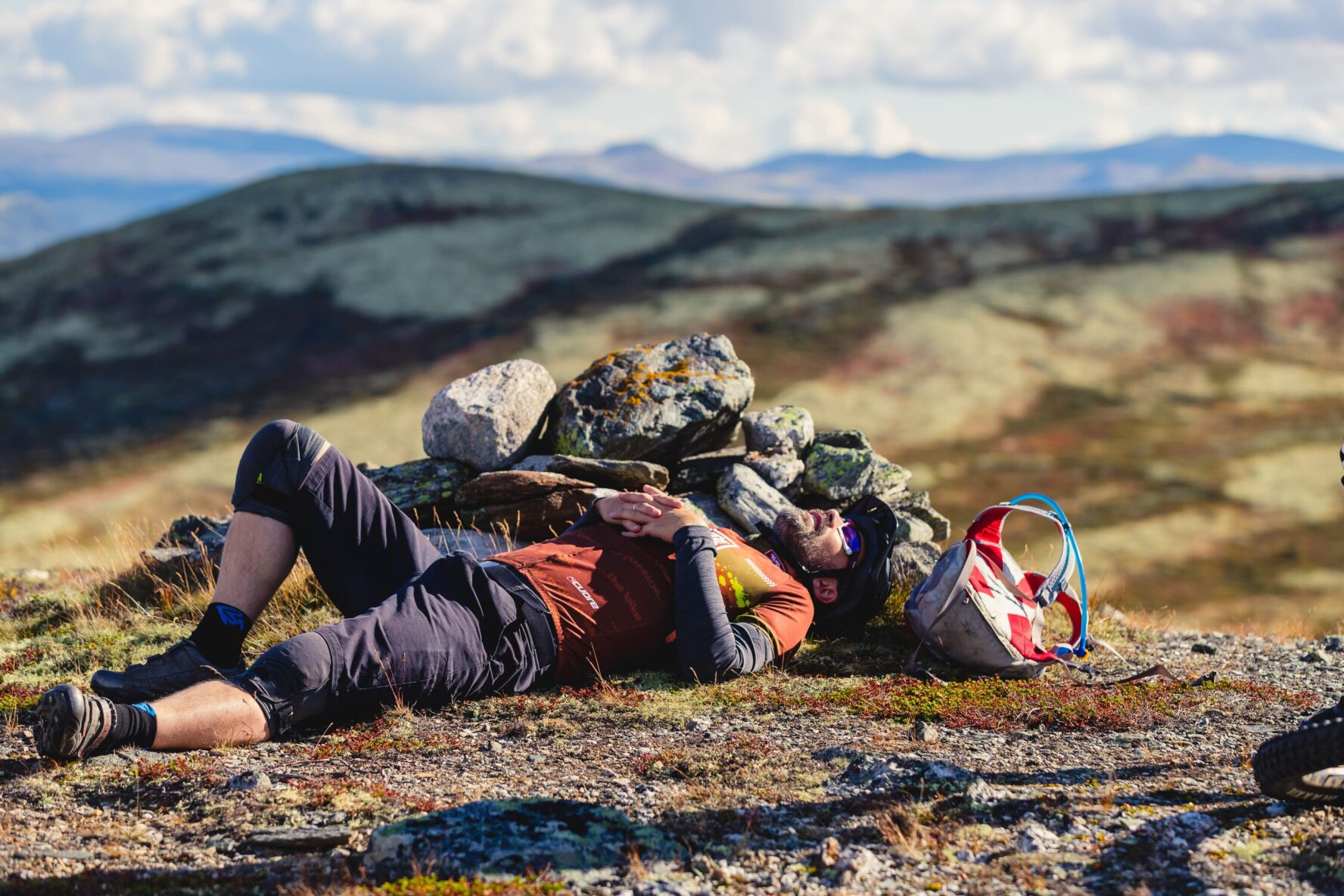 Resting in Rondane NP