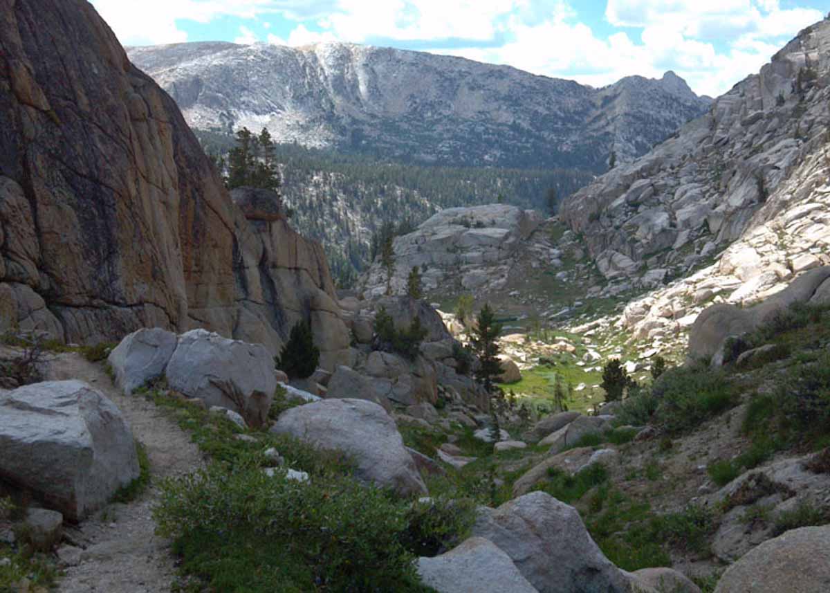 Rugged terrain in Yosemite.