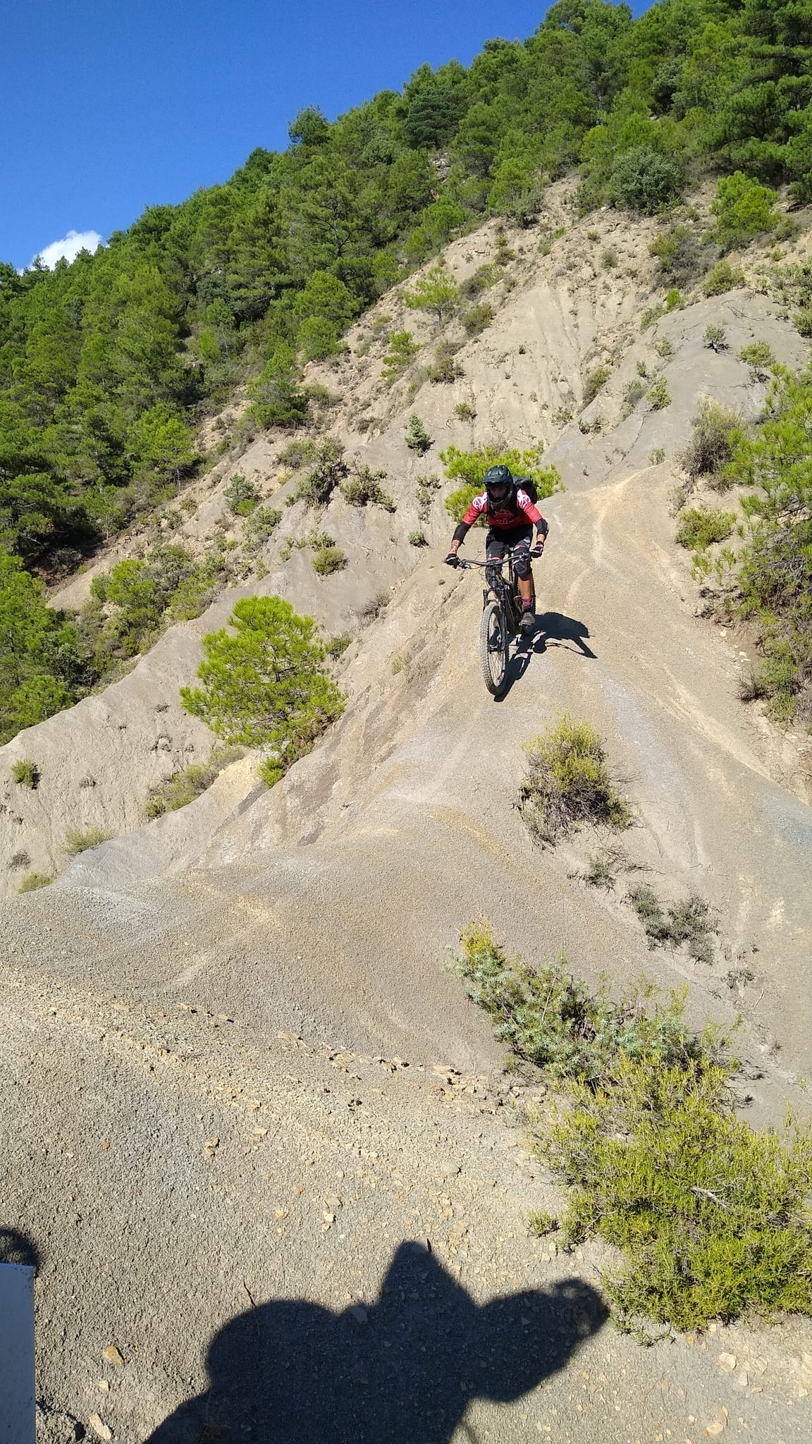 Steep terrain in the Pyrenees