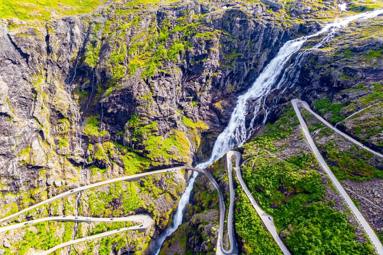 Stigfossen waterfall