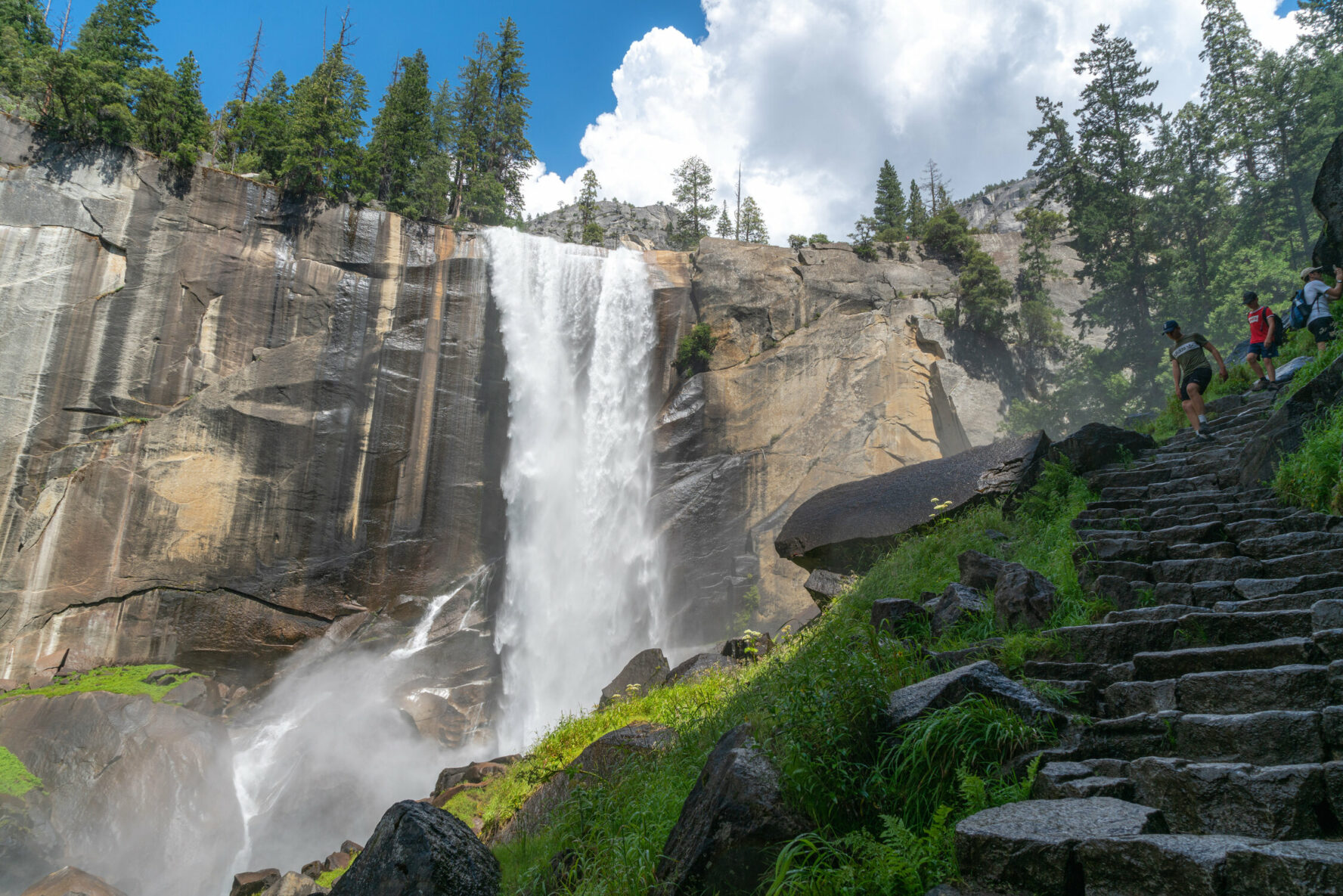 Vernal Falls, Yosemite.