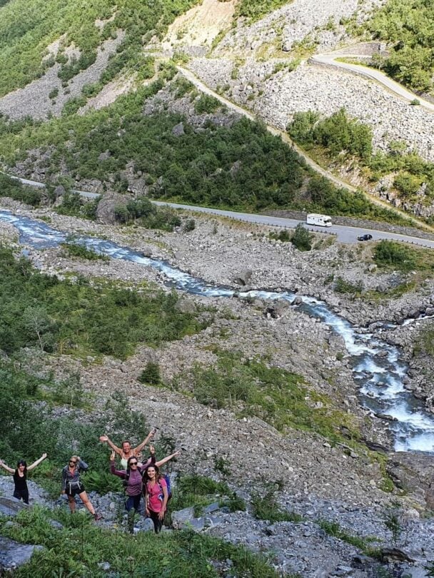 Guided women hiking retreat in Norway