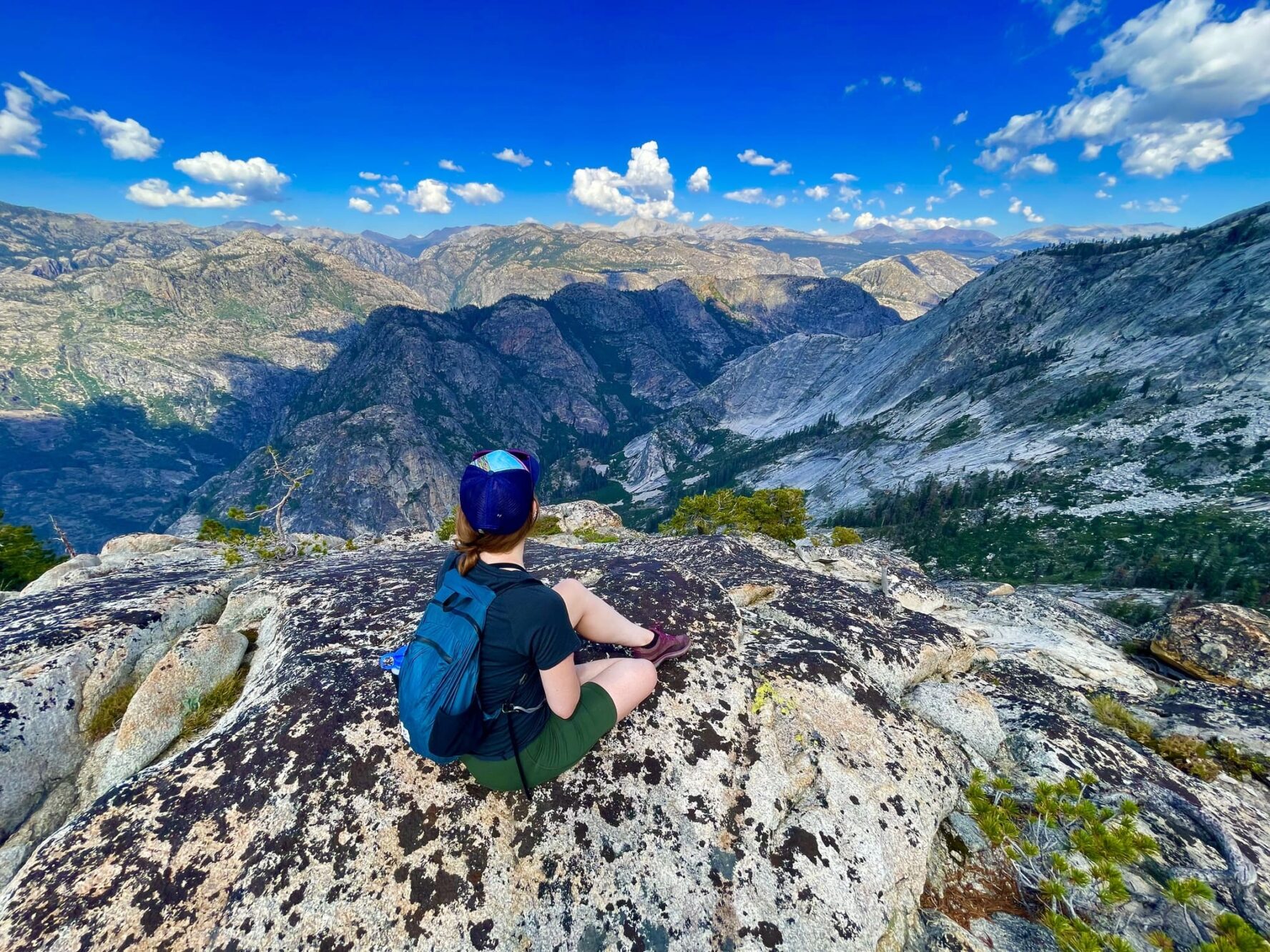 Yosemite backcountry on a sunny day
