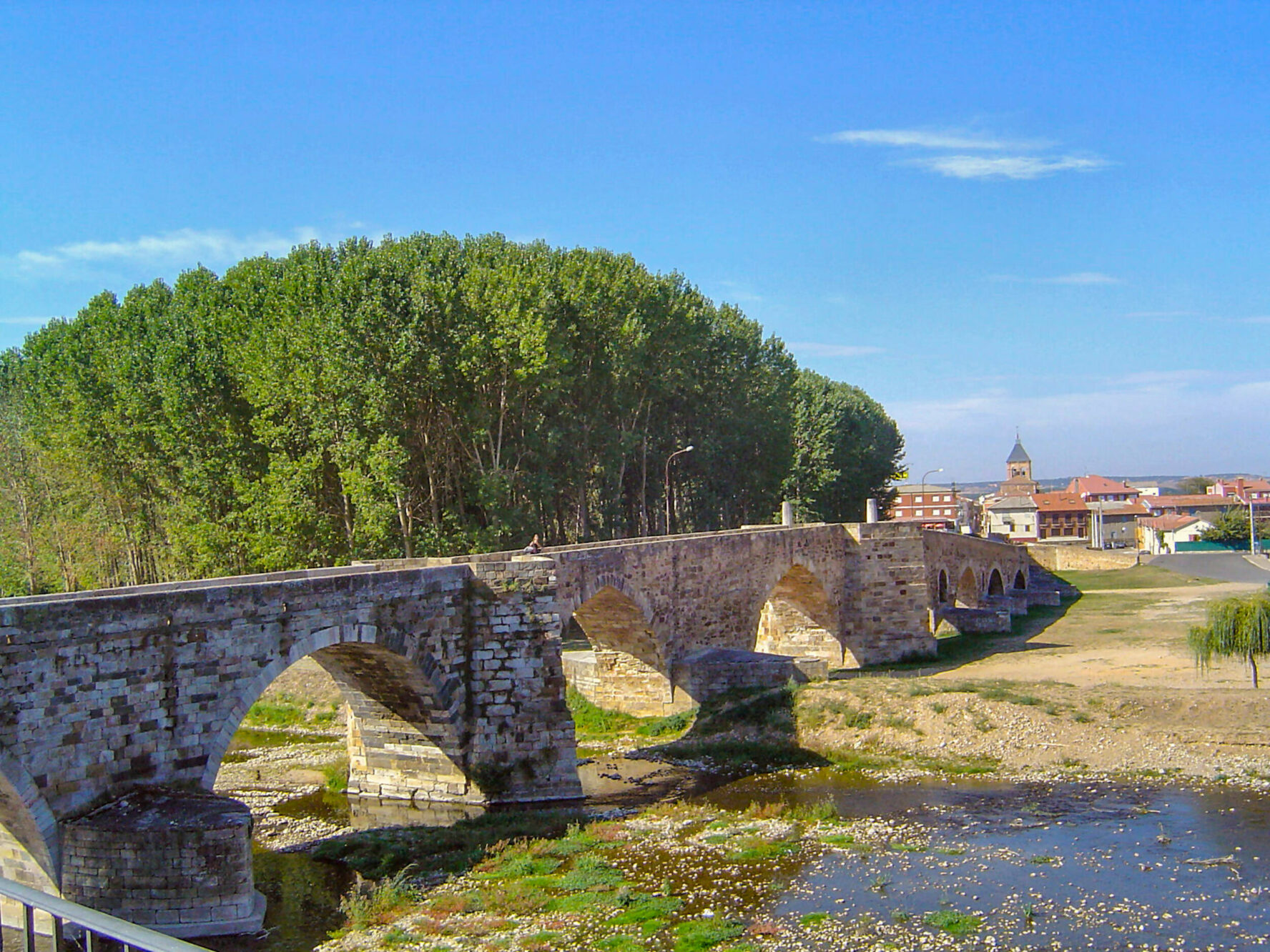Bridge in the Spanish town of Astorga.