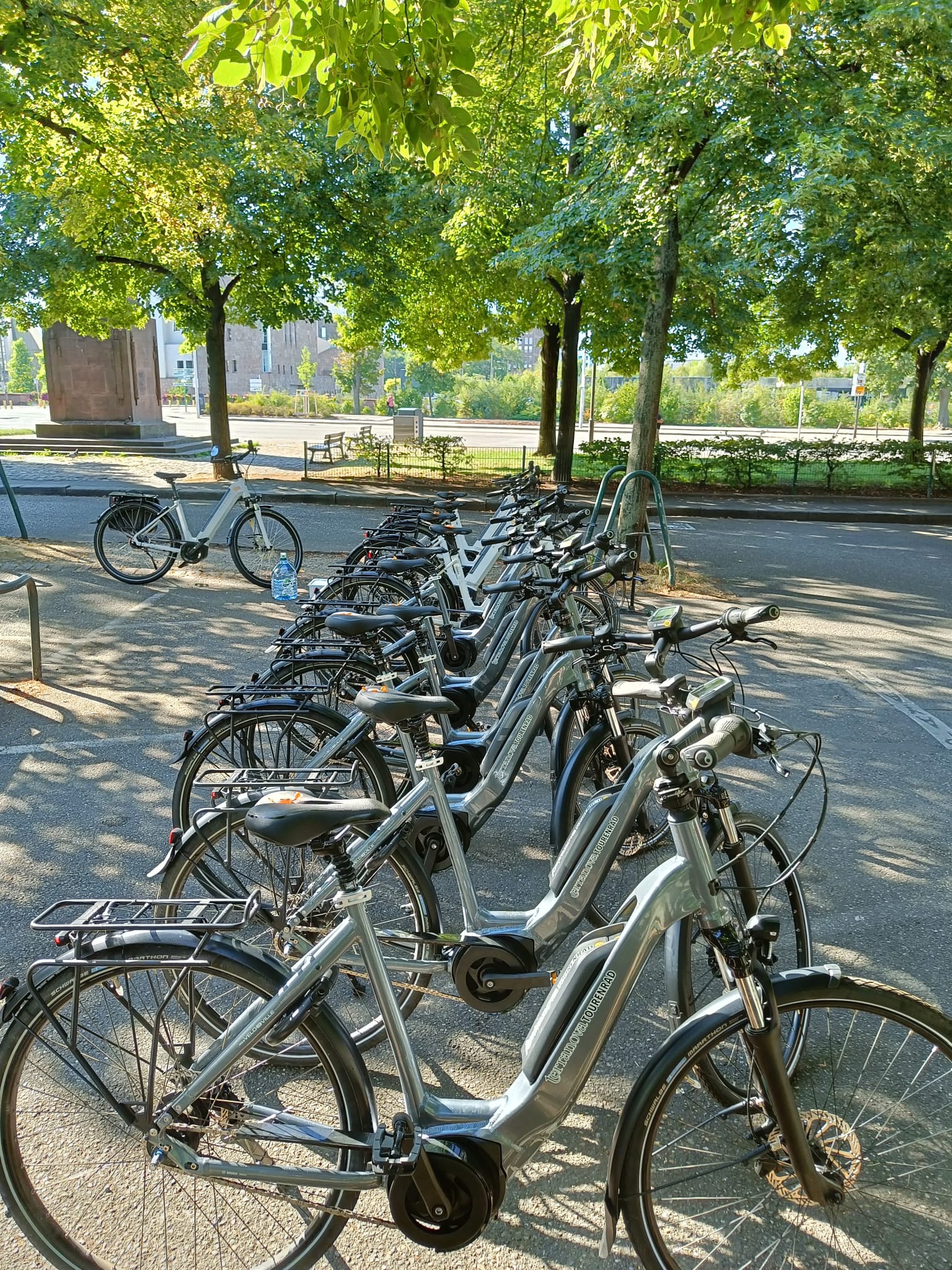 Bikes ready for Lake Constance