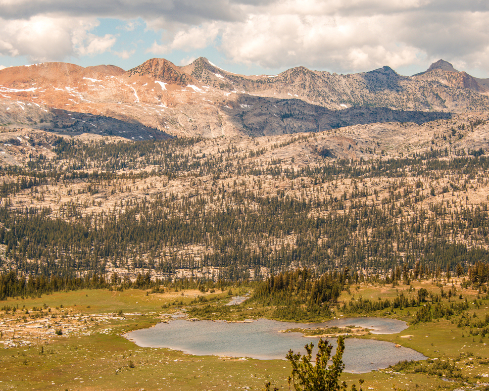 Clark Range in the Yosemite National Park