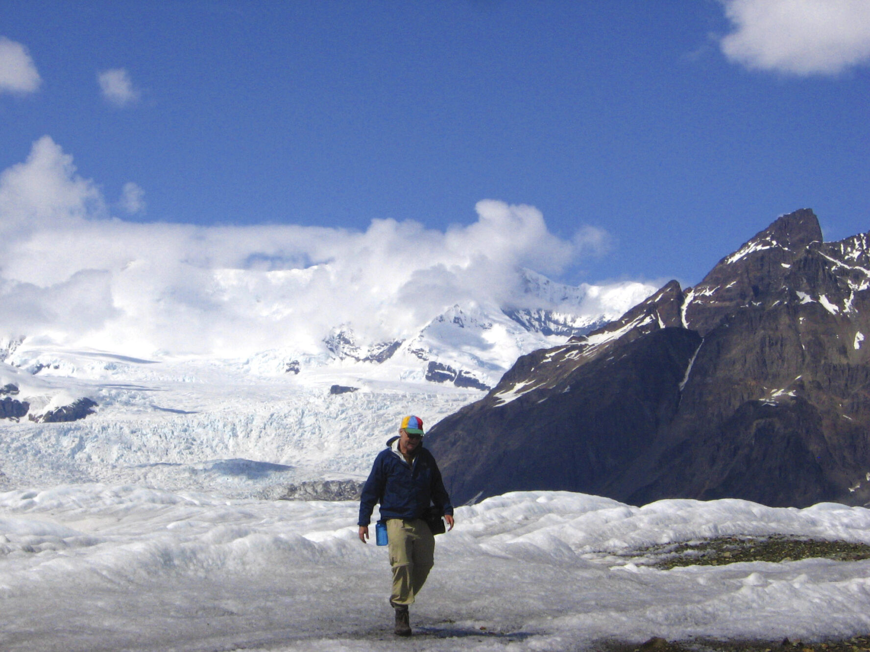 Crossing the Gates Glacier
