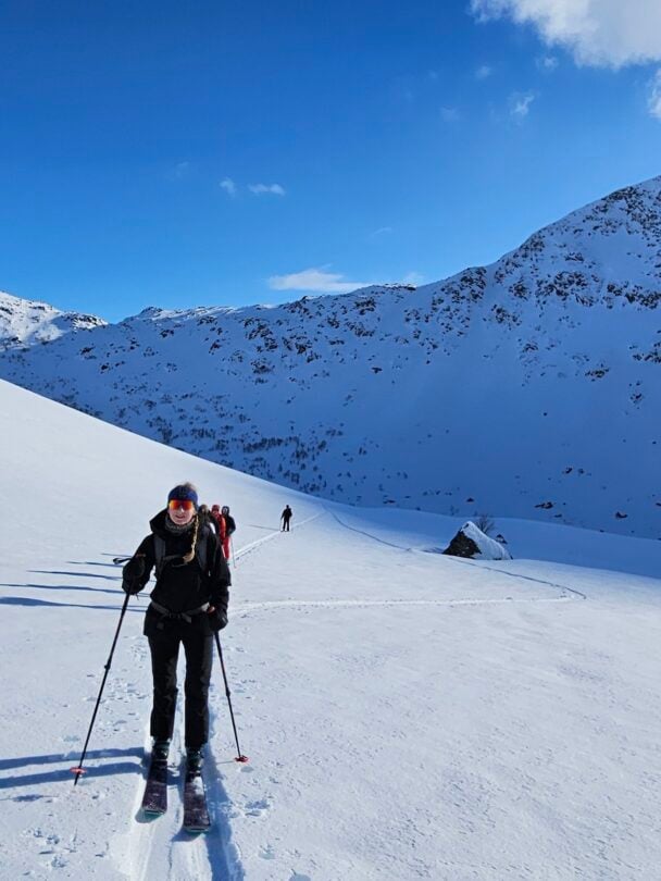 Guided ski touring in Northern Norway adventure