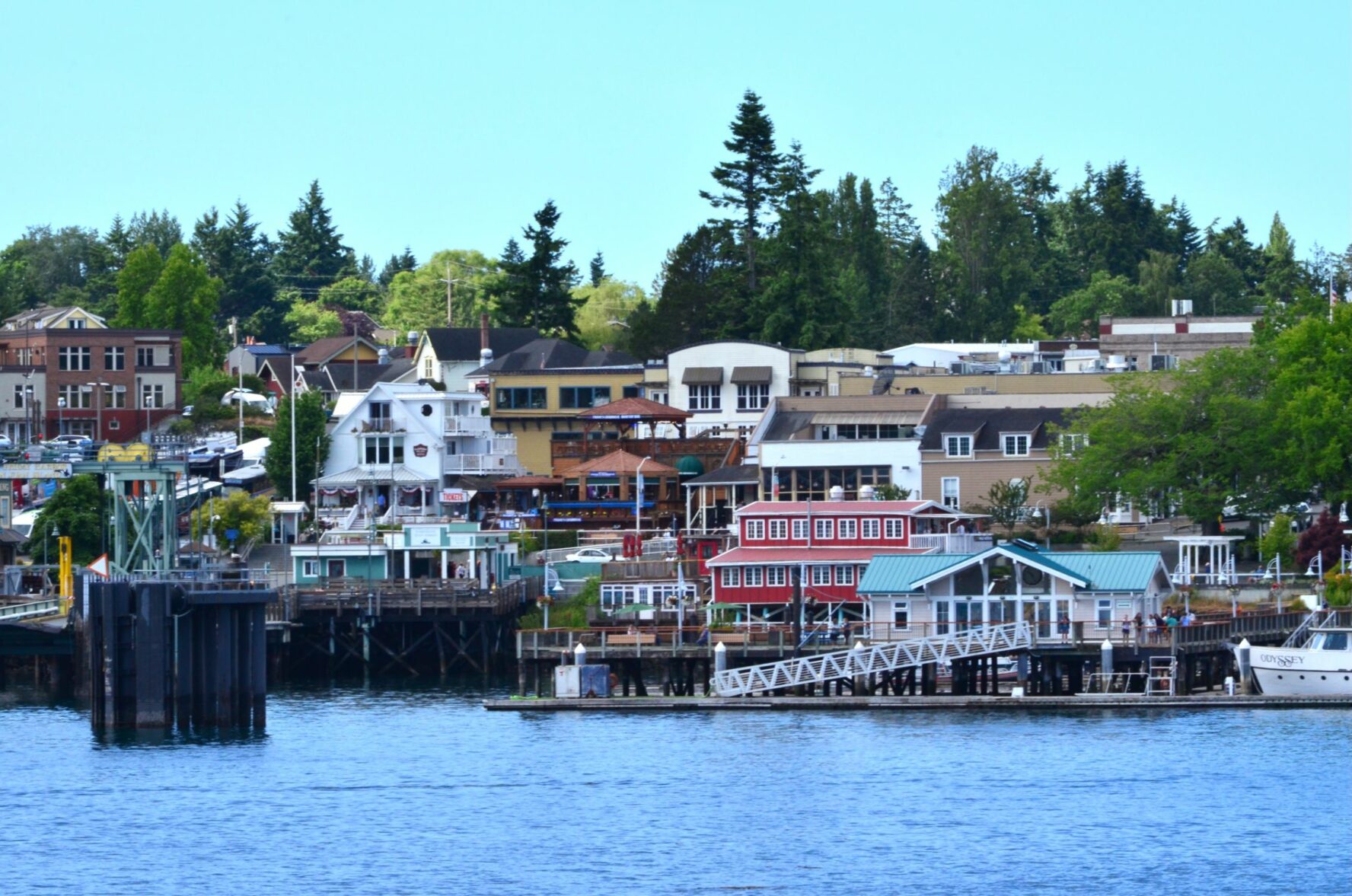 Vedute of Friday Harbor.