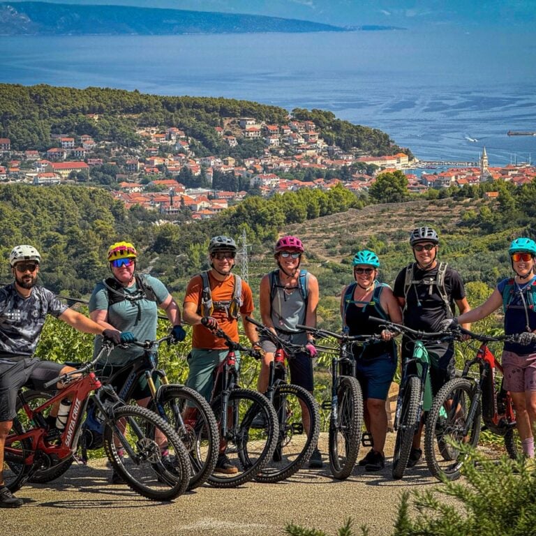 gorup mtbers dalmatia