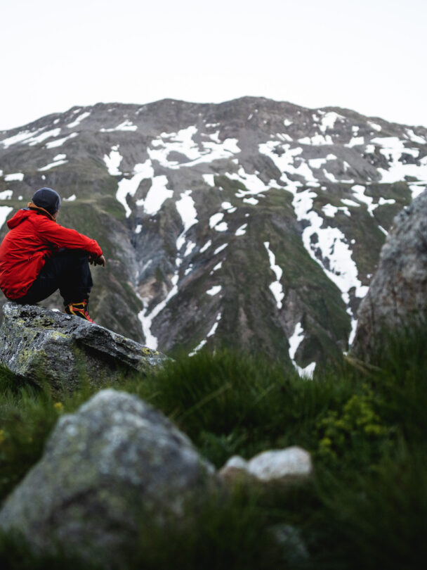 Guided Four Springs Trek in Central Swiss Alps.