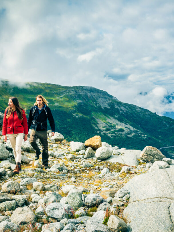 Guided Four Springs Trek in Central Swiss Alps.