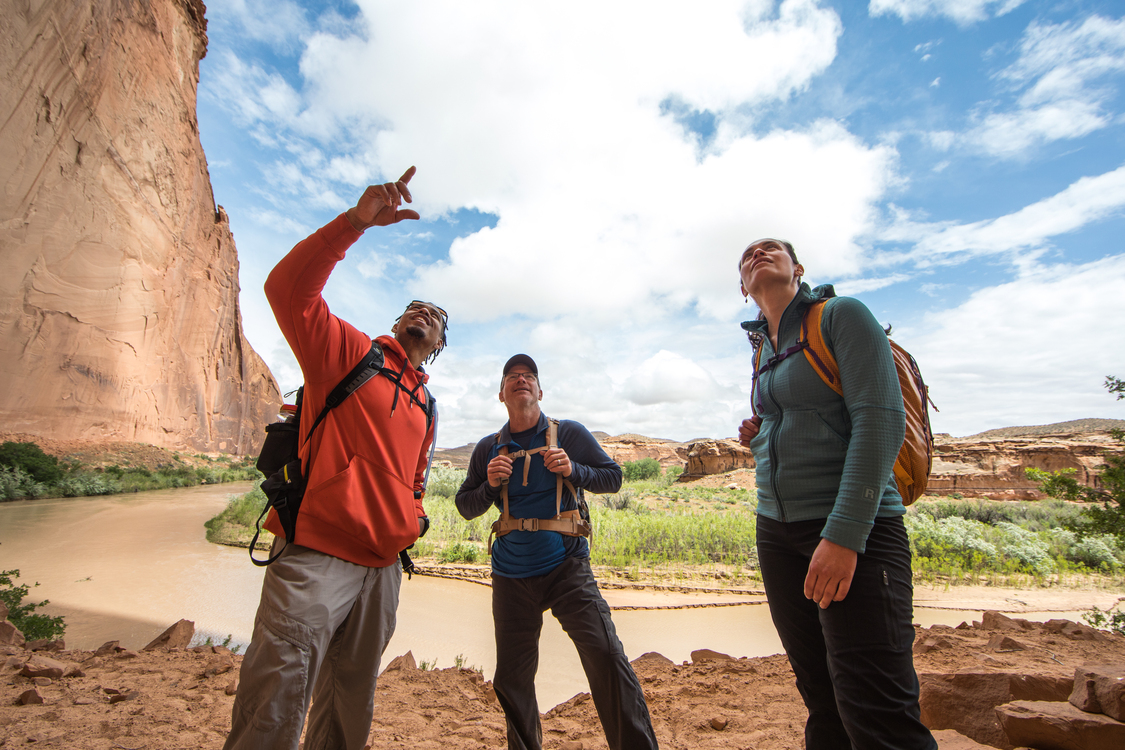 Observing the canyons in Utah