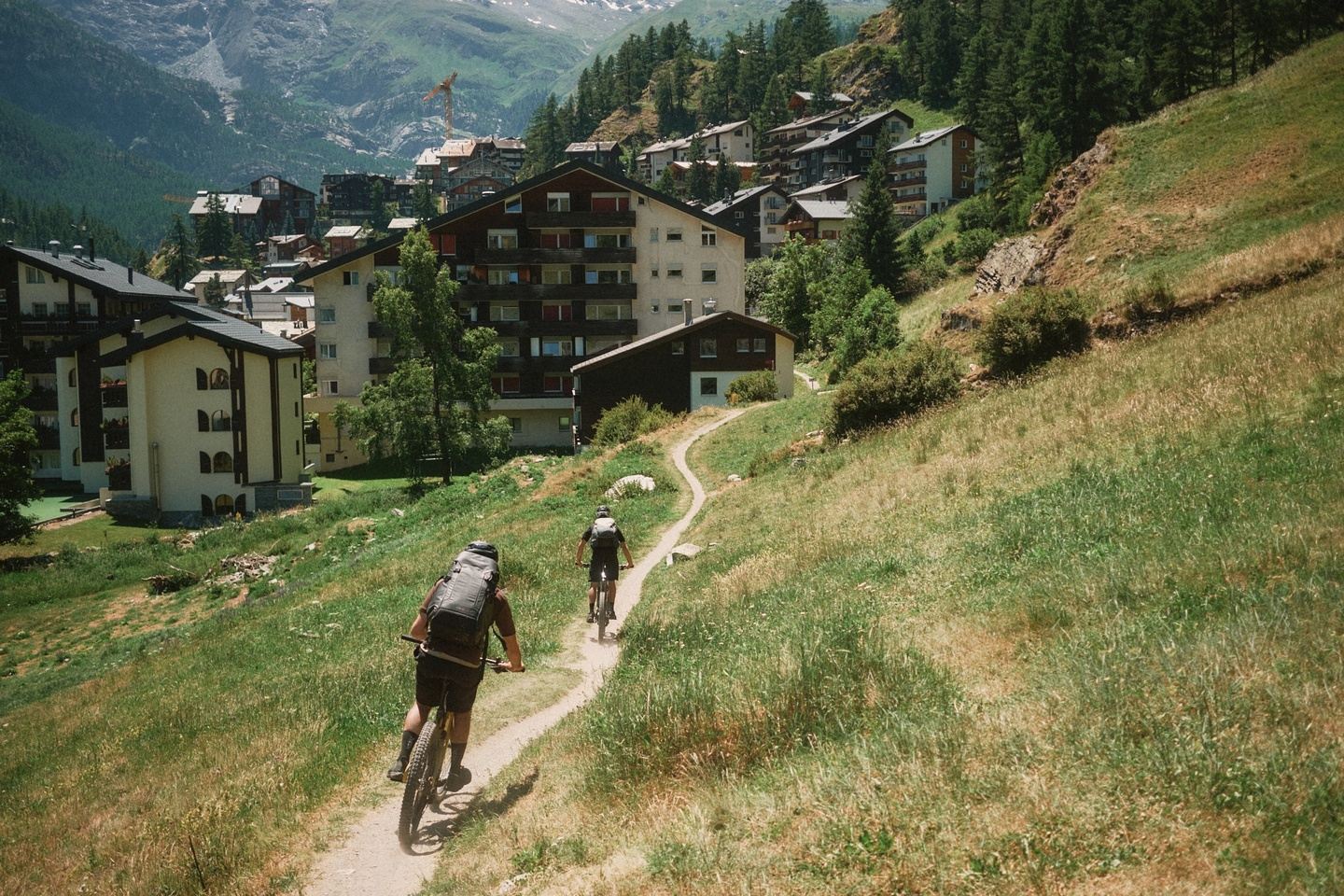 Riders Chamonix Haute Route