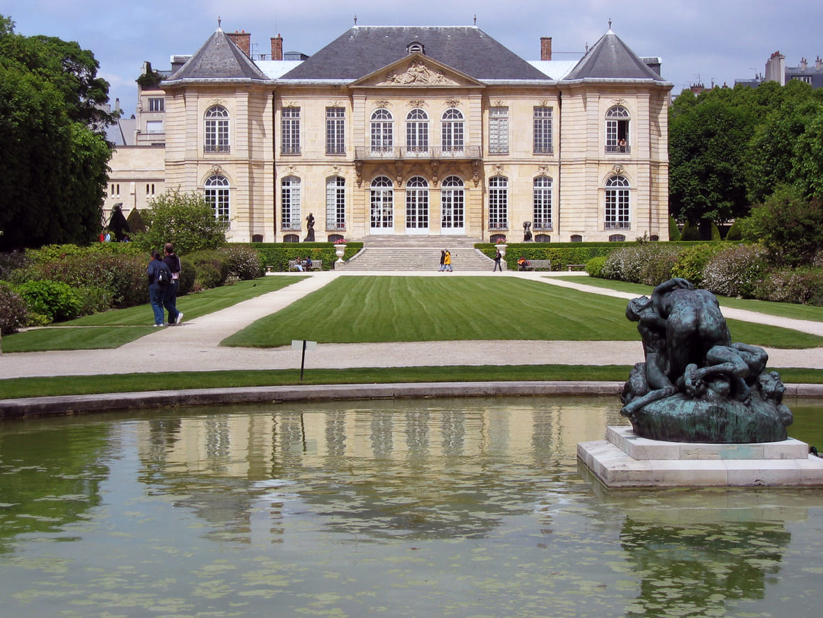 Rodin museum in Paris