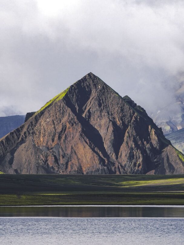 Surreal views while hiking Laugavegur