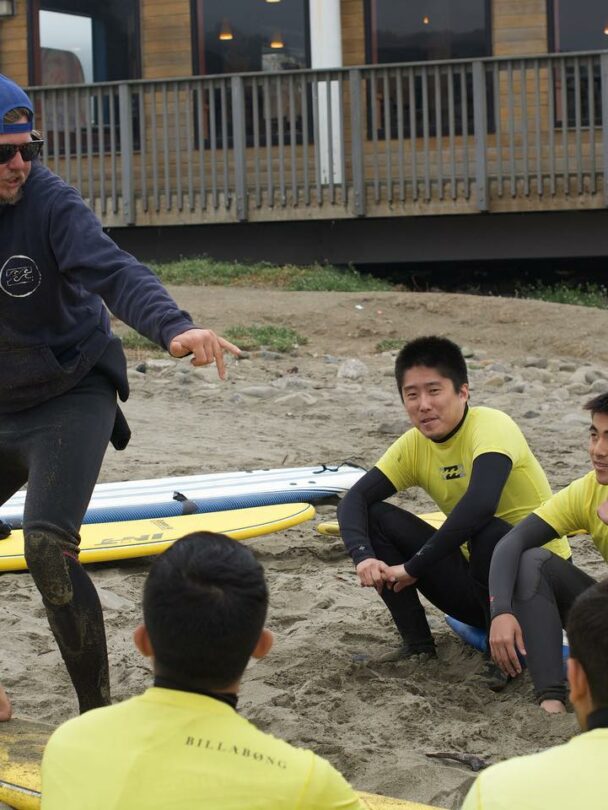 Guided surfing classes in San Francisco, Bay Area