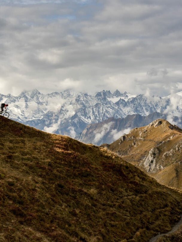 Guided Verbier to Zermatt bike tour