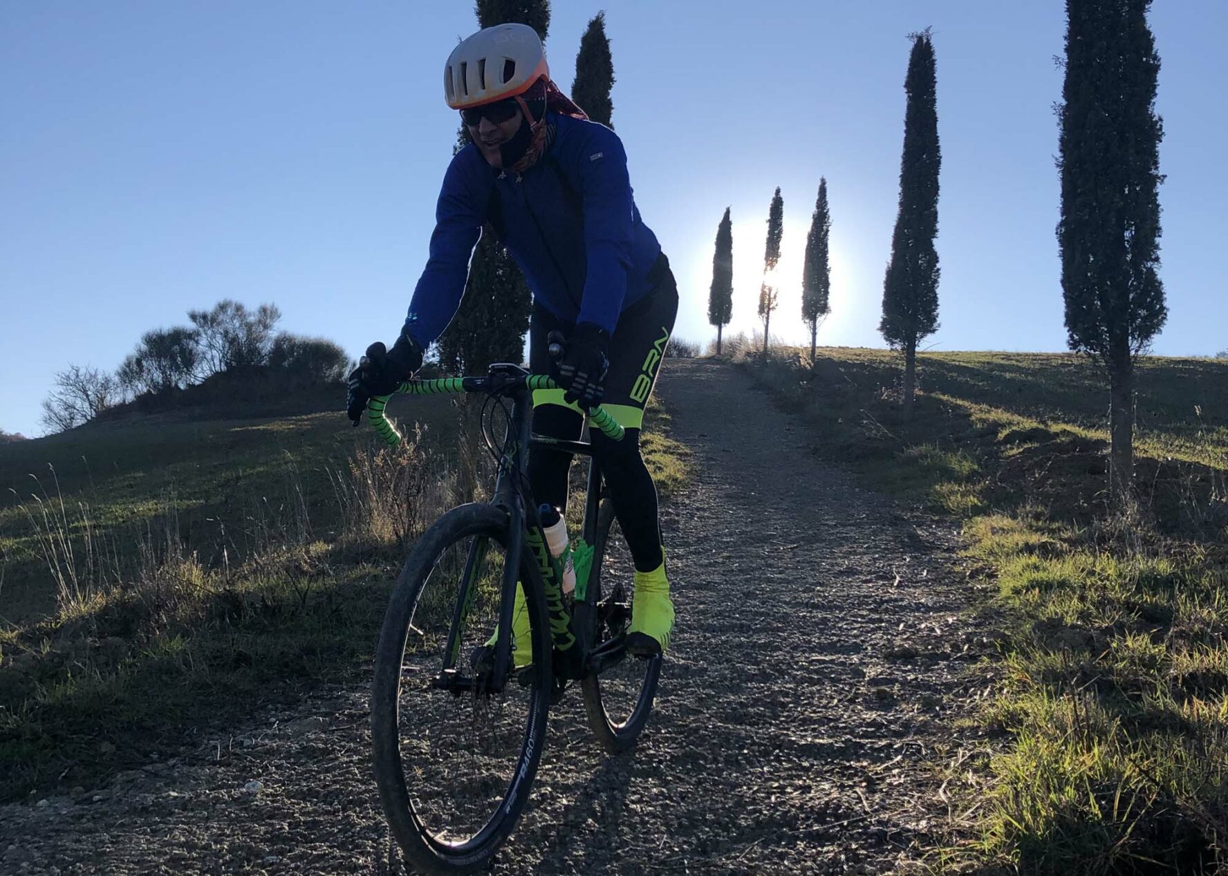 Unpaved roads in Tuscany