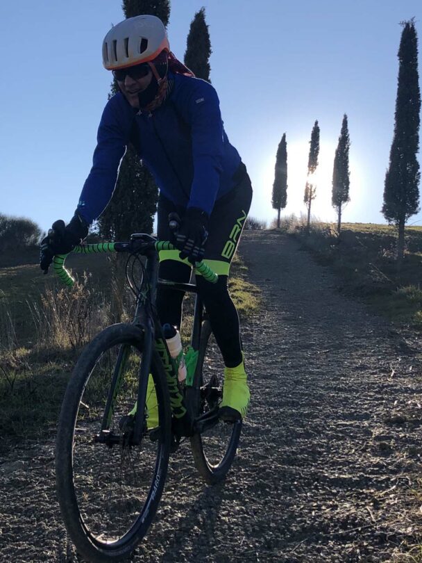 Self-guided bike gravel tour in Tuscany