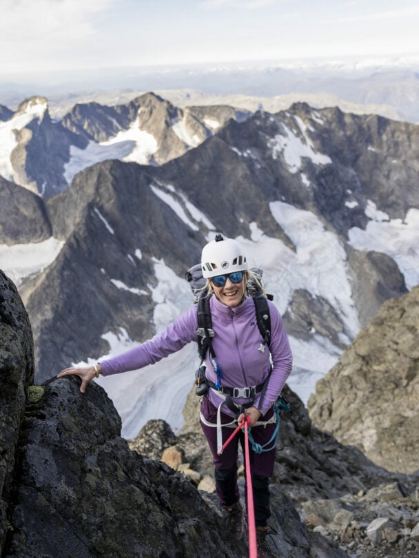 Climbing course in Jotunheimen, Norway