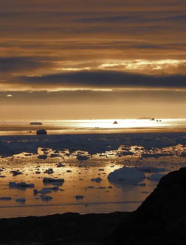 Hikers on the Arctic Circle Trail