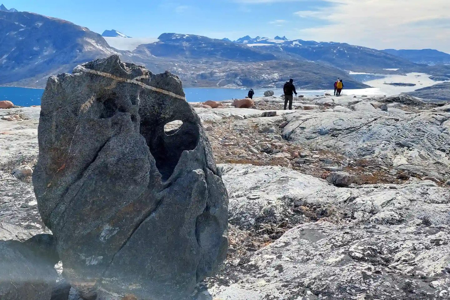 Coastal trek in Greenland