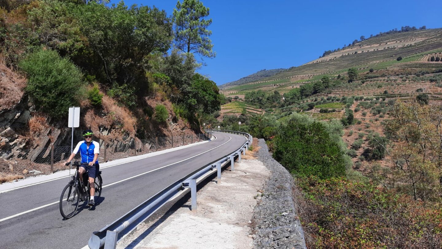 Cycling in the Portuguese countryside