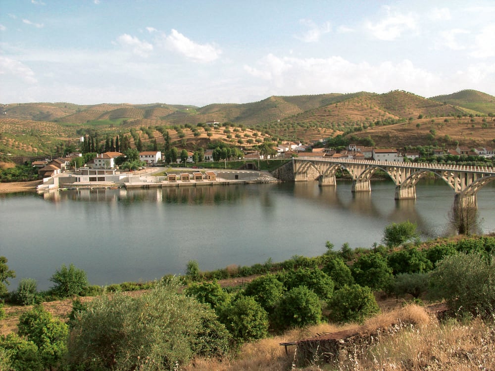 Douro River in Barca d’Alva