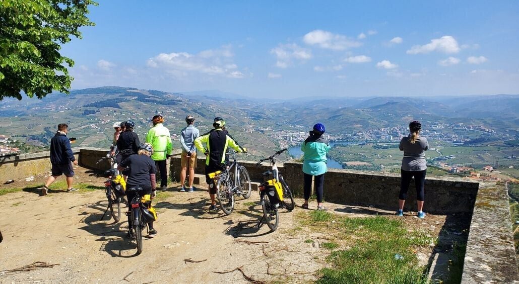 Douro view while cycling