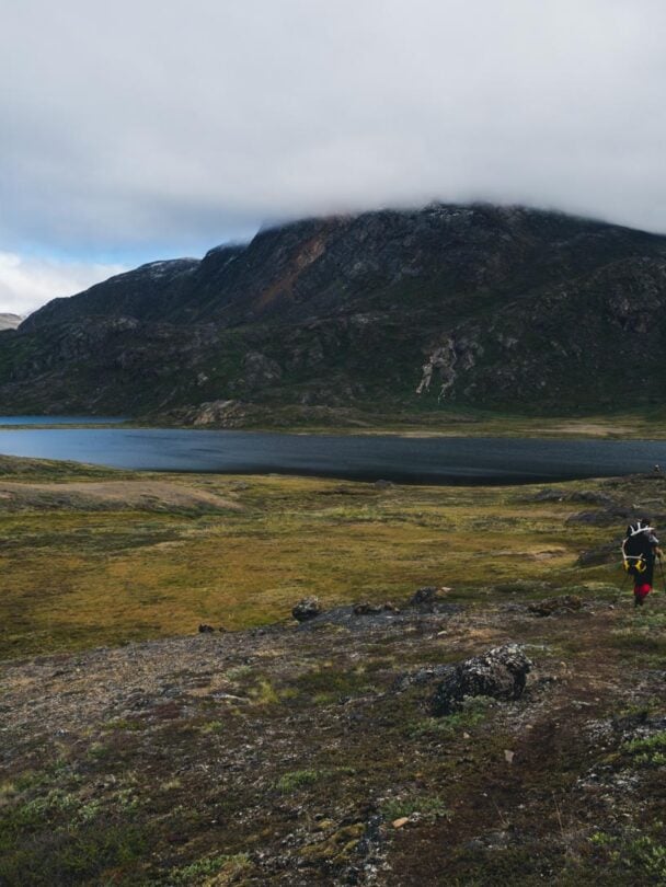 Hikers on the Arctic Circle Trail