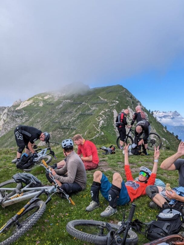 Guided MTB Verbier tour