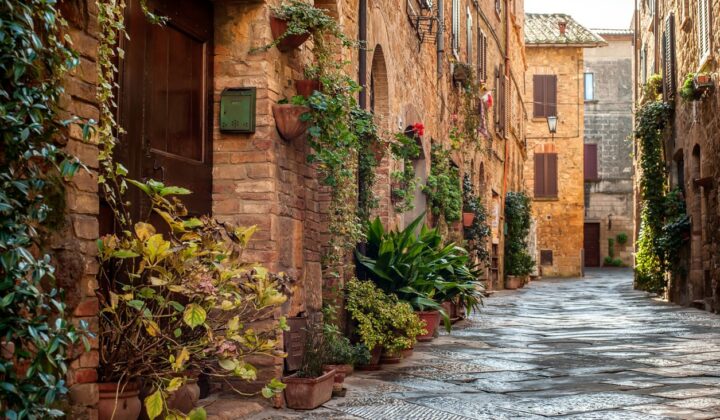Old Streets Pienza