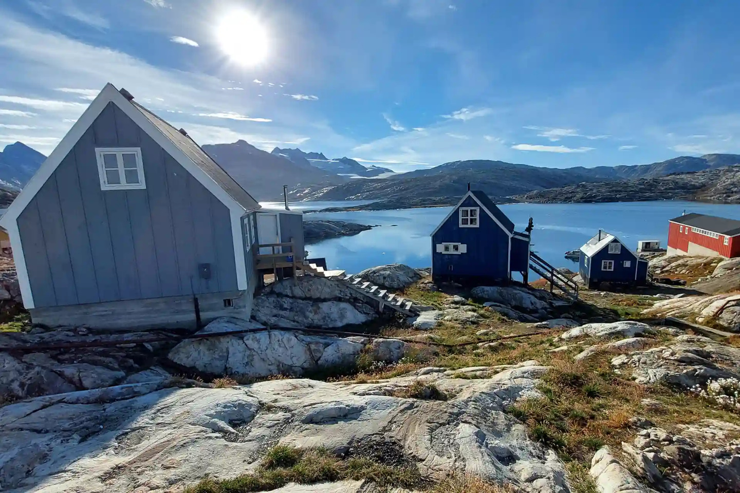 Traditional Greenland houses