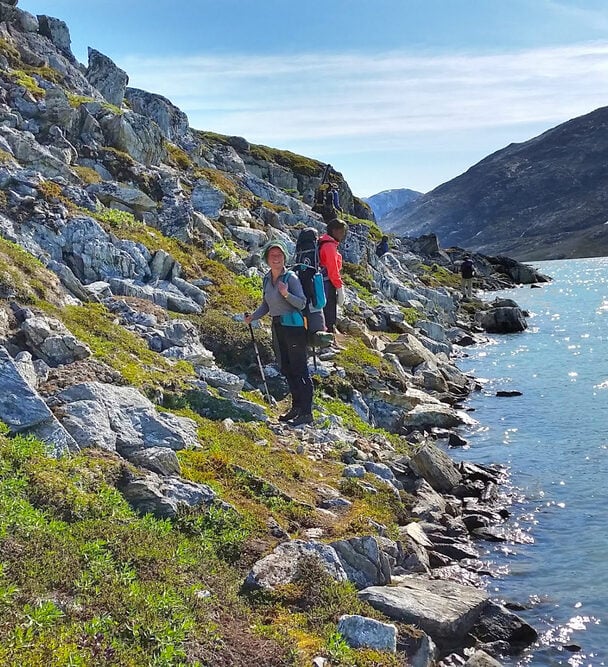 Greenland hiking tour