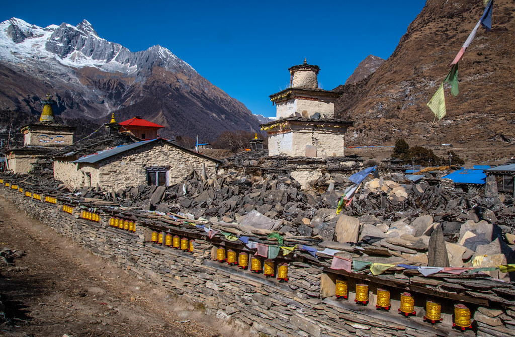 Villages in Nepal. Courtesy of Trek Central Nepal.