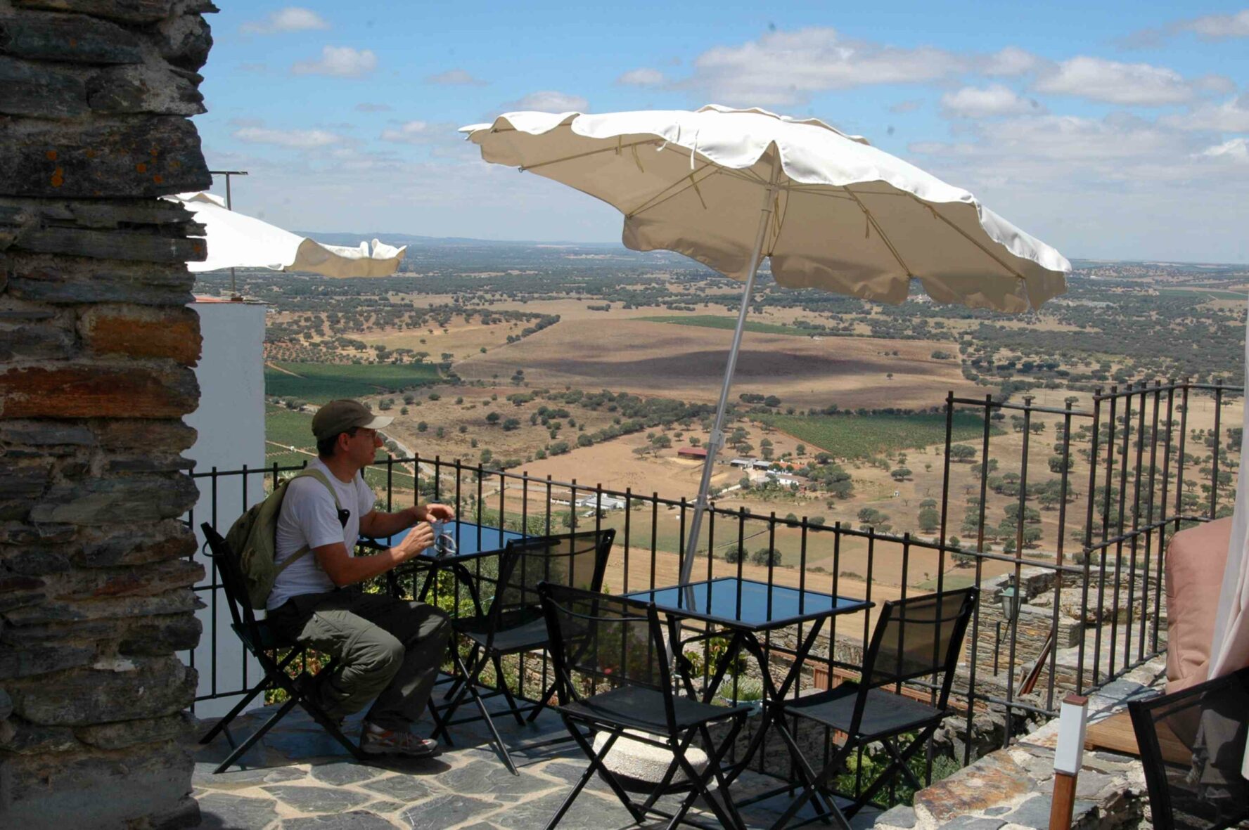 Balcony with a wonderful view in Portugal