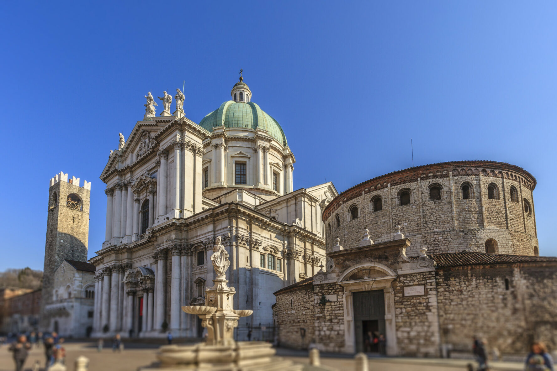 Cathedral in Brescia, Italy.