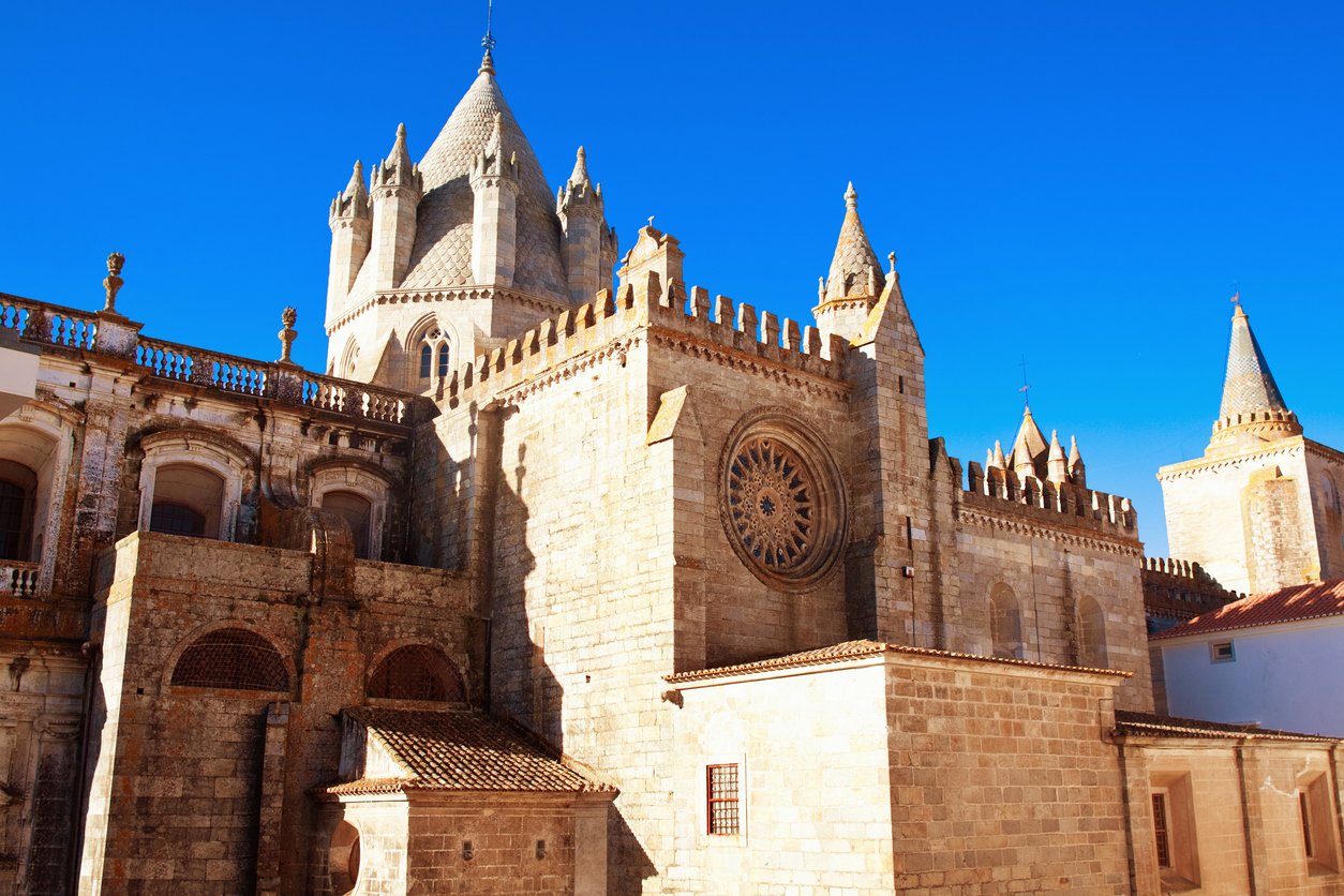 Evora, Portugal, cathedral